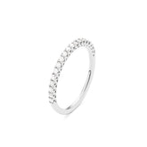 Facet Classic 18 K Weissgold Memoiring mit 19 Diamanten 0.30 ct.